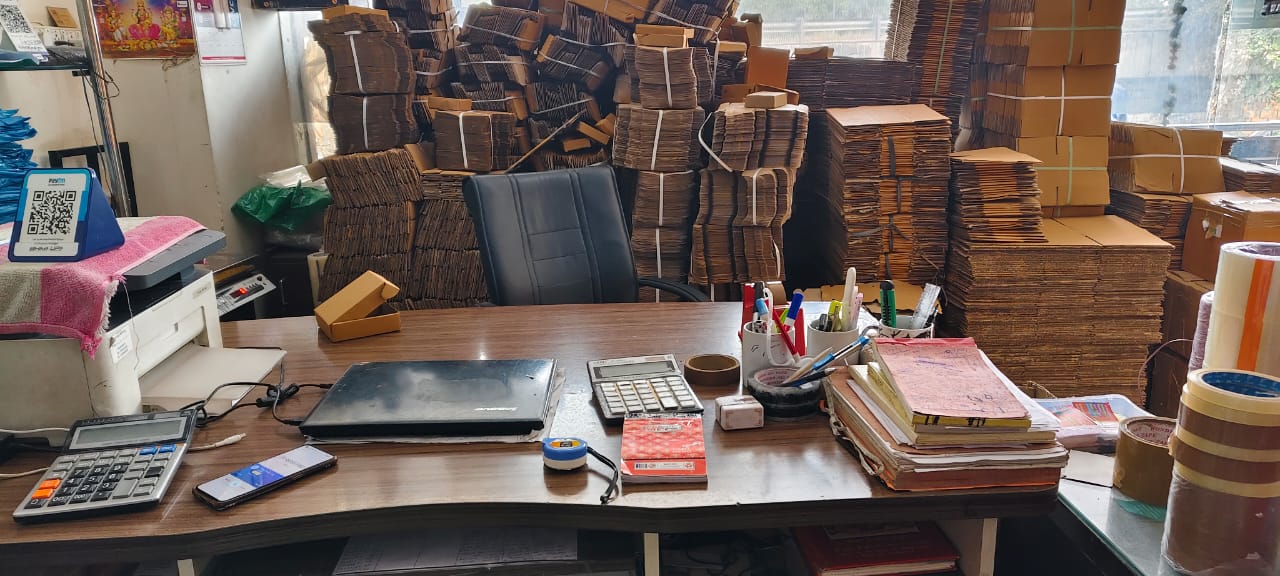 Corrugated Box Inventory at Gayatri Packaging Vaishali Nagar Jaipur